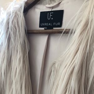 Faux fur chic jacket